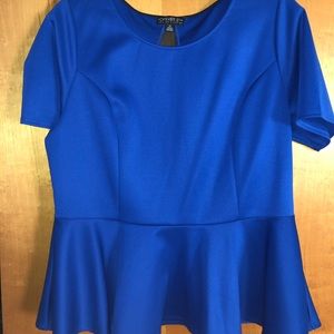 Plus size: Peplum Shirt